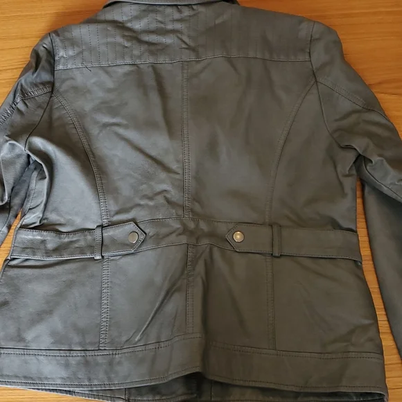 Faux Leather Jacket - Picture 4 of 4